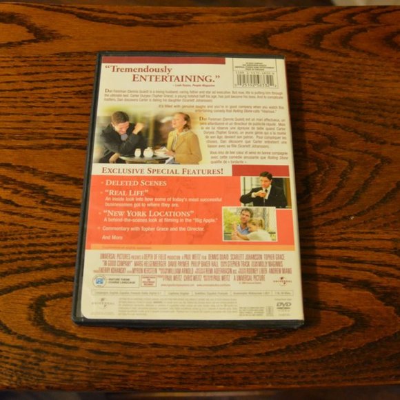 In Good Company DVD Region 1 - Picture 2 of 3